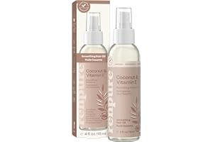 Renpure Coconut & Vitamin E Nourishing Hair Oil – Smooths Frizz, Adds Shine & Softness – Lightweight, Silicone-Free, Plant-Ba
