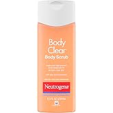 Neutrogena Body Clear Acne Body Wash &amp; Exfoliating Scrub, 8.5 fl oz | 2% Salicylic Acid Cleanser, Chest Shoulder &amp; Back Acne Treatment, Non-Comedogenic, Oil-Free Shower Gel