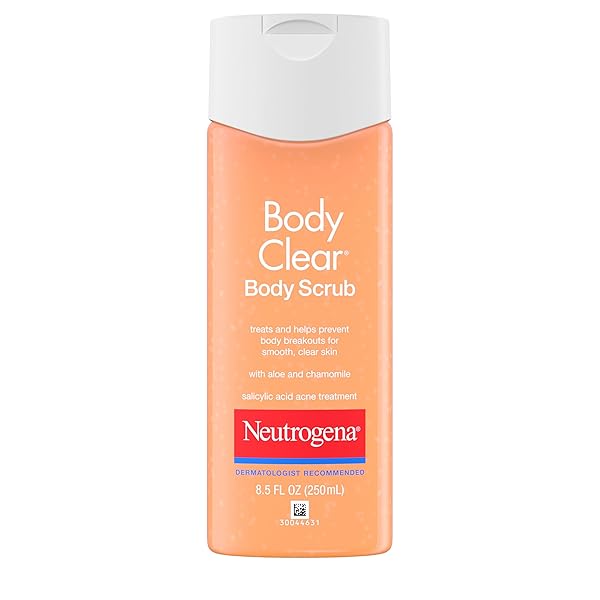 NEUTROGENA BODY CLEAR ACNE BODY WASH AND EXFOLIATING...