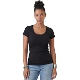 Emmalise Women's Short Sleeve Tshirt Scoop Neck Tee Value Pack Junior Plus Sizes