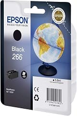 Epson 266 Globe Genuine Black Ink Cartridge DX4000 C13T07114022 245 Pages view 2