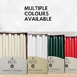 Price's Candles Tapered Green Unscented 50 Count 7 Hour Burn Time view 5