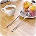 CHESEY Long Ice Tea Spoons Set of 12 Stainless Steel for Ice Cream, Tea, Coffee, or Dessert, 7 and 1/2 inches