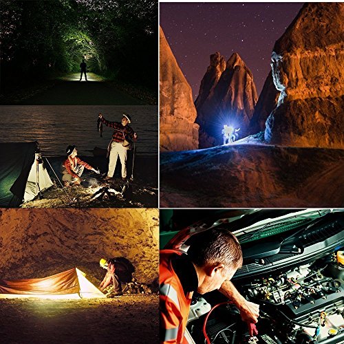 image for MINGER 15W Spotlights Work Lights (60W Equivalent) Outdoor Camping Lig