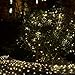 LE 100 LED Solar String Lights, 49ft/15m Waterproof, Fairy Lights for Christmas Garden Party Patio Outdoor Decoration (Warm White - 100 LED)