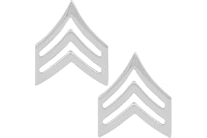 MEDALS OF AMERICA EST. 1976 Law Enforcement, First Responder, Fire, Police and EMS Sergeant Chevron 1 pair