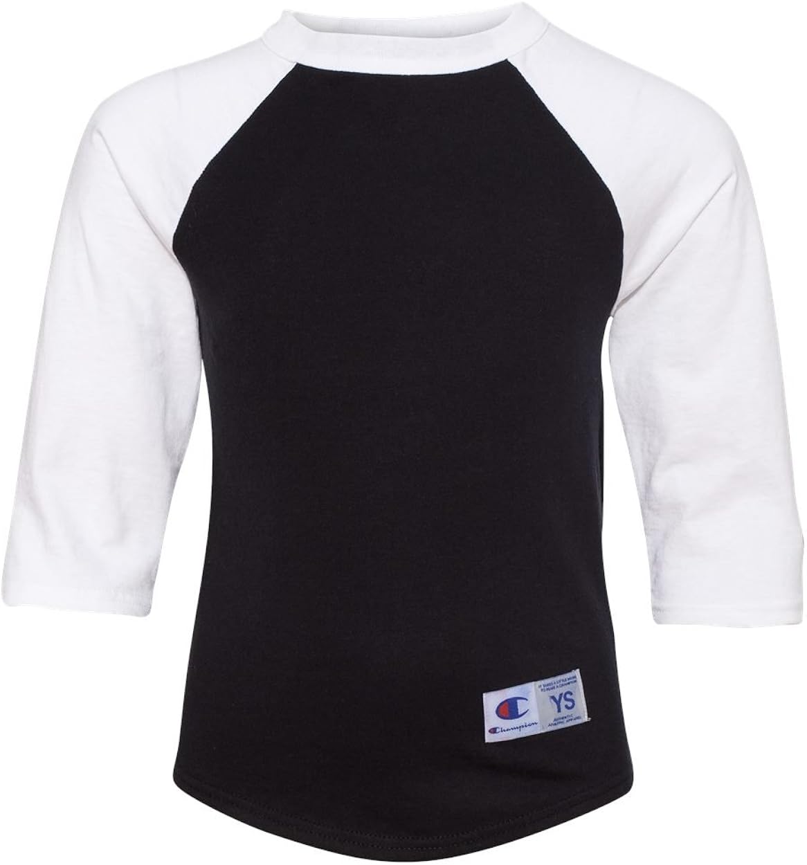 black and white champion shirt