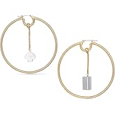 kate spade new york Geo Pop Round Hoops