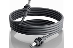 STARGEAR Starlink Mini Cable 6.5FT, 20AWG Replacement Starlink Mini DC Power Cable Starlink Mini Accessories, Starlink Power Cord Outdoor