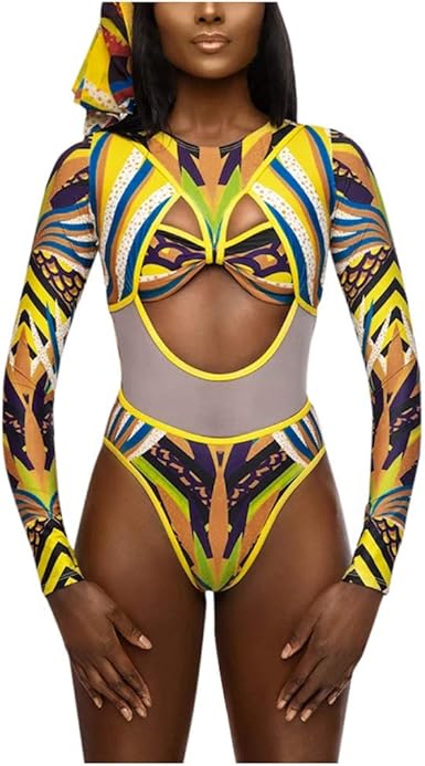 african print bathing suit amazon