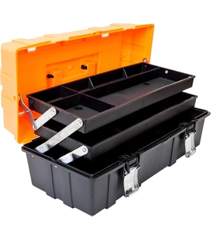 Caja De Metal Para Herramientas 16 In - Caja Para Herramientas MetÁlicas