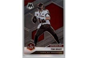 2021 Panini Mosaic #285 Tom Brady Tampa Bay Buccaneers Super Bowl MVP Official NFL Football Trading Card in Raw (NM or Better) Condition