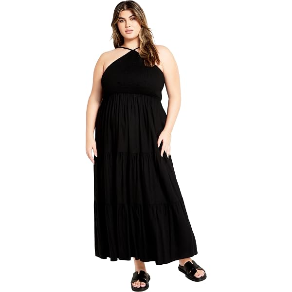 chinese dress ladies City Chic Women's CITYCHIC Plus Size Maxi Dallas, Black, 12 at Amazon  Women's Clothing store