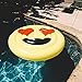 Floatie Kings: Heart Eyes Emoji Pool Float - Giant Premium Inflatable Raft