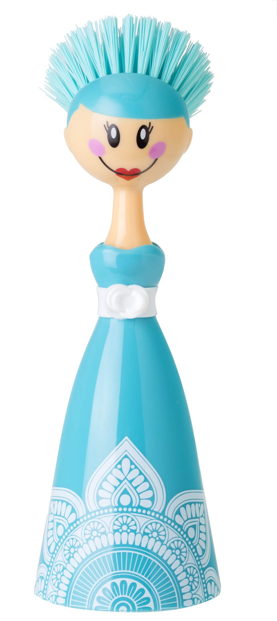 VIGAR Dolls Opera Brush Dishwasher, Turquoise 7.5x7.5x24.5cm