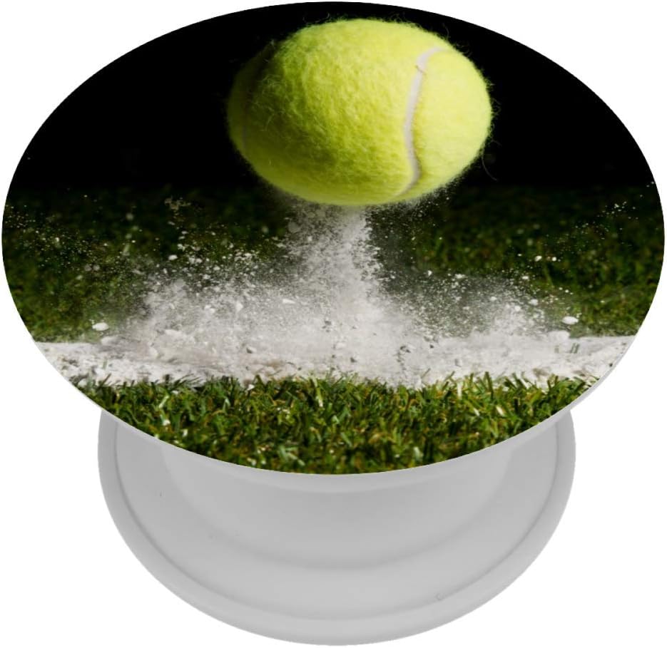 TIZORAX Popper Grip Mount A Tennis Hitting The Line Expanding Phone Hand Holder Knobs Stand ABS Grip Finger Kickstand