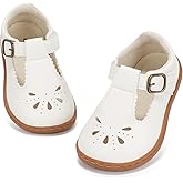 noorkiz Toddler Girl Mary Jane Dress Shoes Wide Flats for Girls Wedding Party Church Princess Shoe