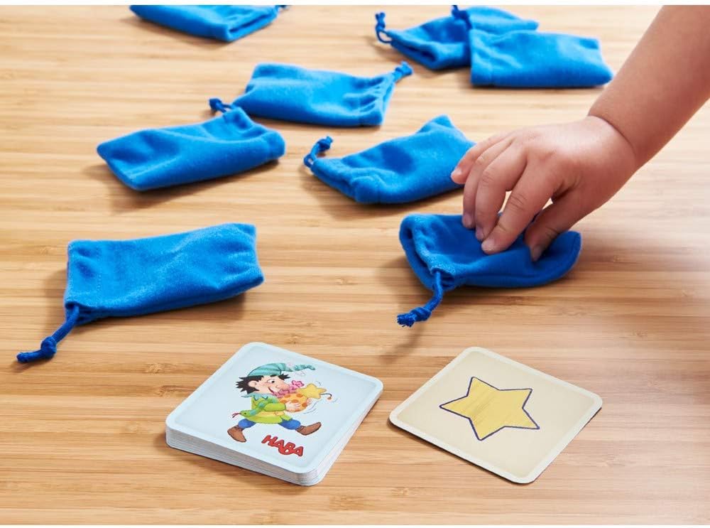 HABA 304508 Fiddle Faddle! Feeling-Finding Game, Educational Wooden Game for Children (Ages 3+), Enhances Fine Motor Skills - Image 3
