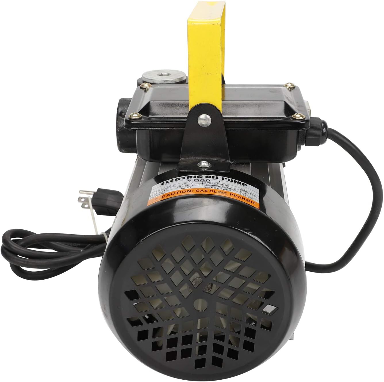BLACKHORSE-RACING Self Priming 110v Ac 16GPM 60L/min Oil Transfer Pump Fuel Diesel Kerosene Biodiesel Pumps: Automotive