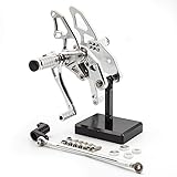 FXCNC CNC Billet Motorcycle Rearset Foot Pegs Rear