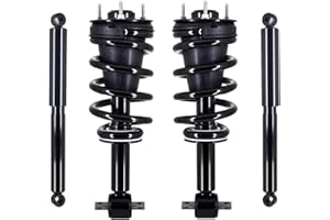 PM Auto Front-Rear 4 Quick Complete Strut-Shock For 2007-2013 Chevrolet Silverado 1500