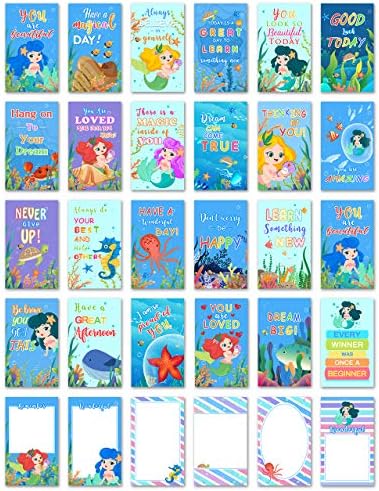 60 Cartes D'Encouragement Et Blagues Pour Enfants - Notes Positives Pour Boîte à Lunch - Motivation Scolaire - Cadeau Enfant Ado