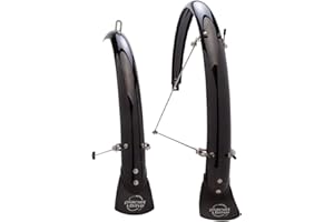 Planet Bike Hardcore Bike Fenders, 700c x 45mm , Fits Up to 35mm Tires