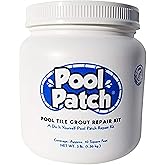 Pool Patch White Pool Tile Grout Repair Kit, 3-Pound, White