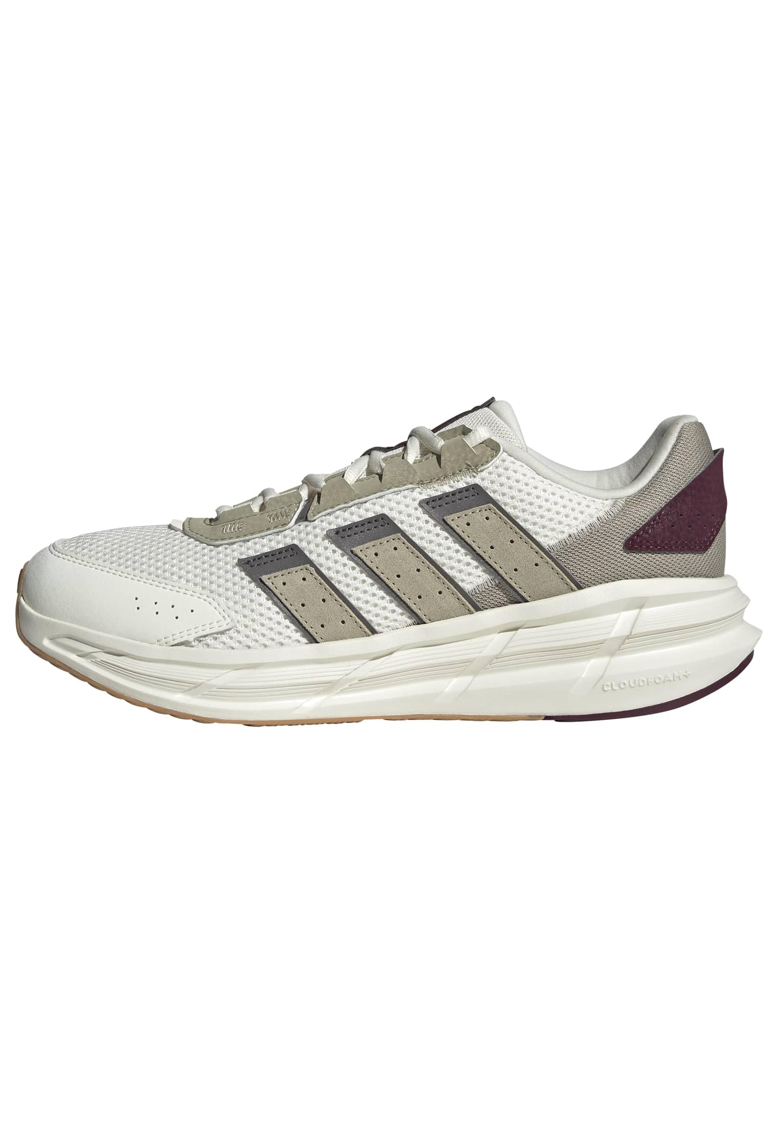 adidas Men’s Astrastar, Off White/Maroon, 13