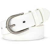 WHIPPY Women Leather Belt for Jeans Pants Dresses Fashion Ladies Western Leather Belt