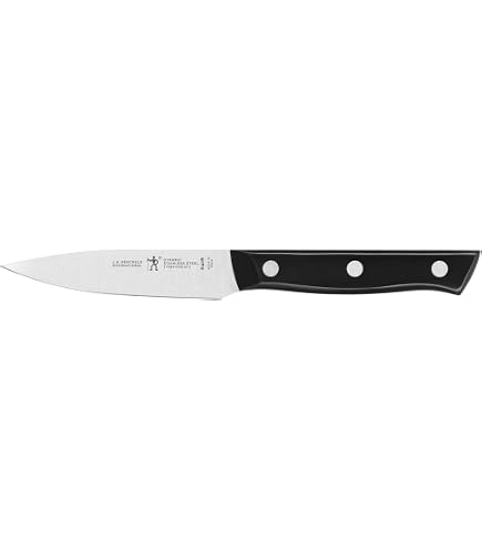 HENCKELS JA International Forged Premio Chef De 8 Pulgadas Cuchillo De Pelar Negro Y Clásico De 4 Pulgadas Diseño Alemán Informado Por Más De 100 | Compra Online En Yaxa