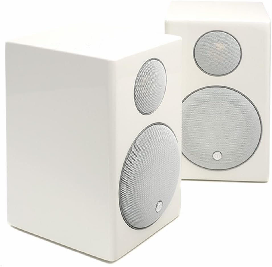 Monitor Audio Radius 90 Mini Monitors Pair (High Gloss White Lacquer)