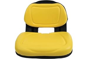 Complete Tractor Seat 3010-0061 Compatible With/Replacement For John Deere X300 Riding Mower, X300R Riding Mower, X304 Riding Mower, X305R Riding Mower, X310 Riding Mower, X320 Riding Mower AM136044