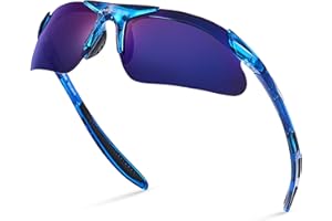 Xagger Kids Youth Polarized Sports Sunglasses for Boys Girls Baseball Softball Glasses TR90 Frame