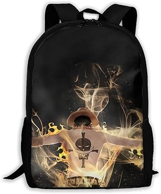 Amazon Co Jp ワンピースエース 4 防水大容量バックパック旅行 中学生バックパック登山リュックラップトップ 多機能 バッオシャレ バックパック 通学 出張 通勤 バックパック シューズ バッグ