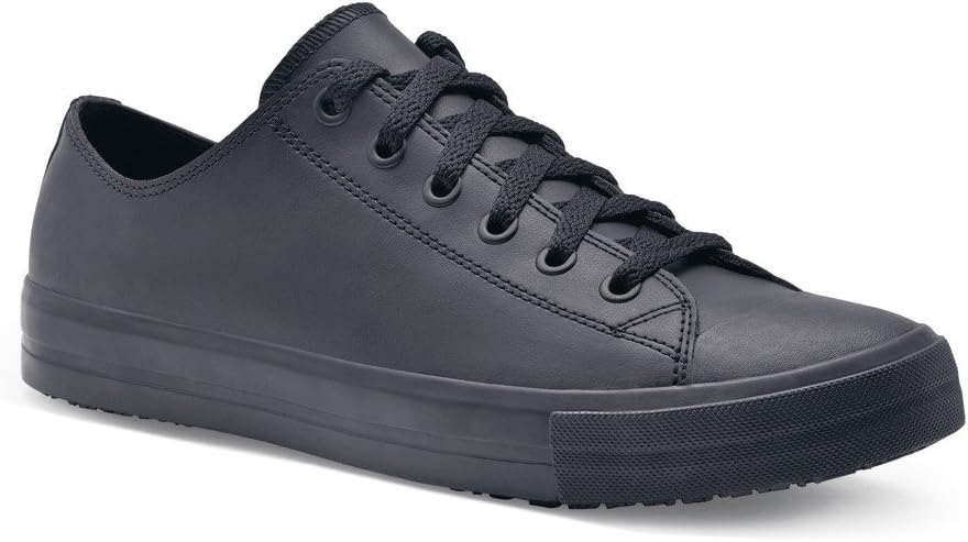 Shoes for Crews 32394-35/2.5 DELRAY Women's Casual Leather Shoe, Size 2.5 UK, Black - EN safety certified