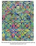 Benartex Storm at Sea Quilt Kit Precut Bali Batik Fabric & Pattern