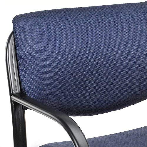 Boss Office Products B9521-BE Fabric Guest Chair in Blue