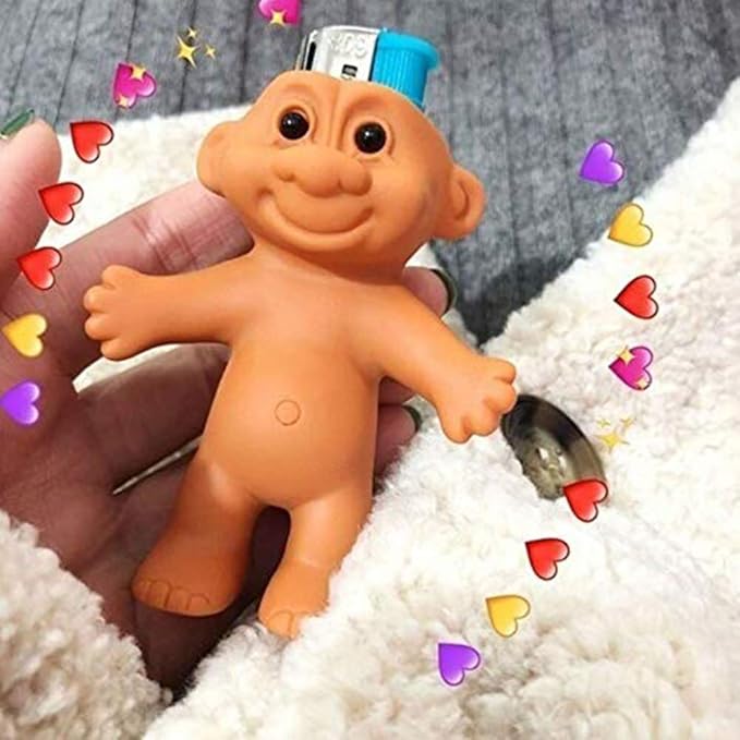 troll lighter holder