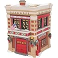 Department 56 Snow Village Engine 223 Fire House Light Building