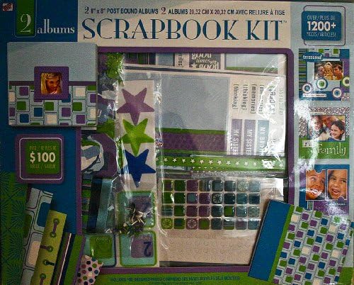 Westrim Crafts 2 Album Scrapbook Kit
