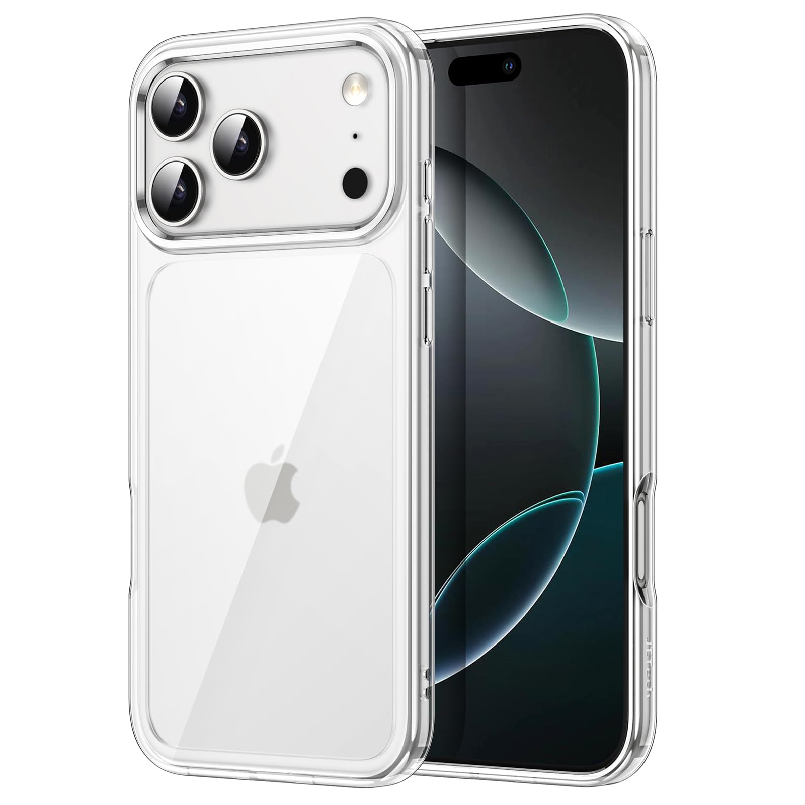 JETech Case for iPhone 17 Pro 6.3-Inch, Non-Yellowing Shockproof Bumper Cover