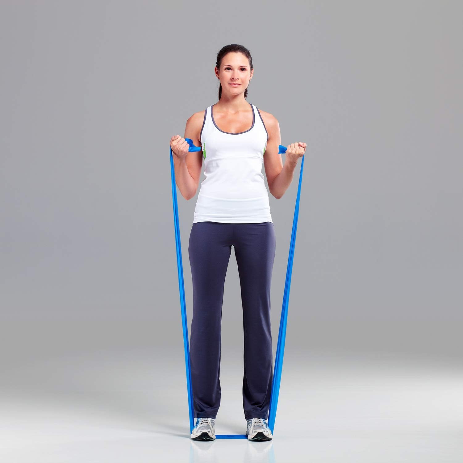 Meglio Resistance Bands Roll, Latex Free Exercise Bands for Building Strength Pilates Band for Fitness Flexibility - Image 5