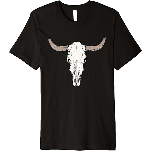 Amazon.com: Surreal Longhorn Cartoon Skull Funny Bull Ranch