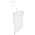 Honey-Can-Do DRY-01313 Clothespin Bag, 11 x 10 Inch, White