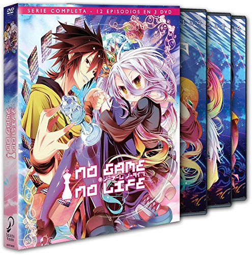 No Game No Life (NO Game, NO Life Episode 1-12, Spain Import, See Details for Languages)