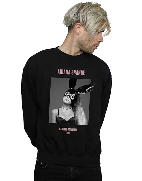 Absolute Cult Ariana Grande Herren Dangerous Woman Sweatshirt