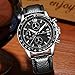 Mens Watches Chronograph Gents Waterproof Sport Date Calendar Luxury Analogue Quartz Black Wrist Watch