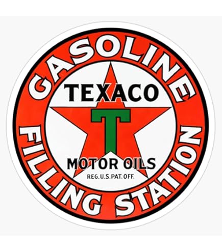 TEXACO テキサコ AVIATION GASOLINE サインプレート Amazon.com: Texaco Vintage Aviation Fuel Sign USA Window