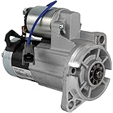 RAREELECTRICAL New Starter Compatible with Mitsubishi Forklift Fgc25nr Fgc28n Fgc30n Fgc33n K21 Engine by Part Numbers 91H2006190